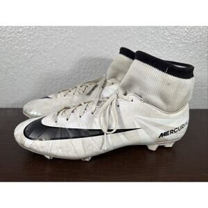 Nike Mercurial Victory VI CR7 DF FG 903605-401 US8 UK7 White Men’s Size 8 Cleats